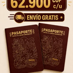 Combo Pareja: 2 Pasaportes Turísticos – Ruta de la Gran Convención